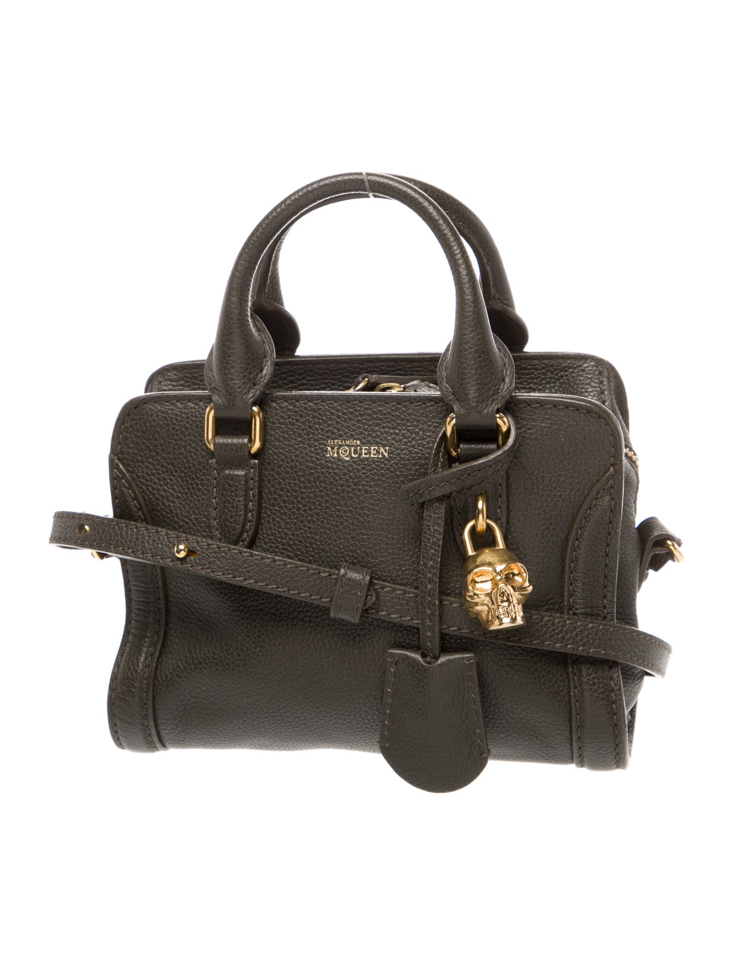 Alexander McQueen Skull Top Handle Bag