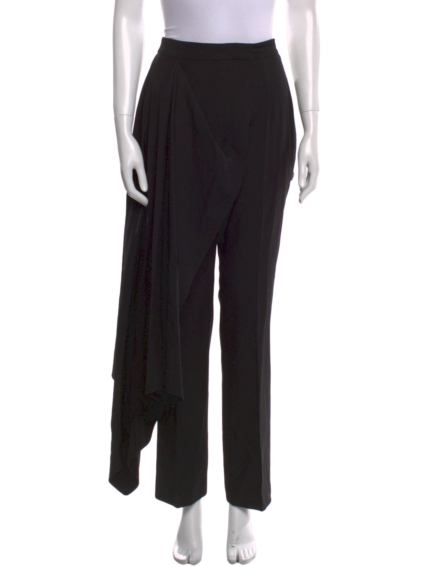 Alexander McQueen Wool Straight Leg Pants