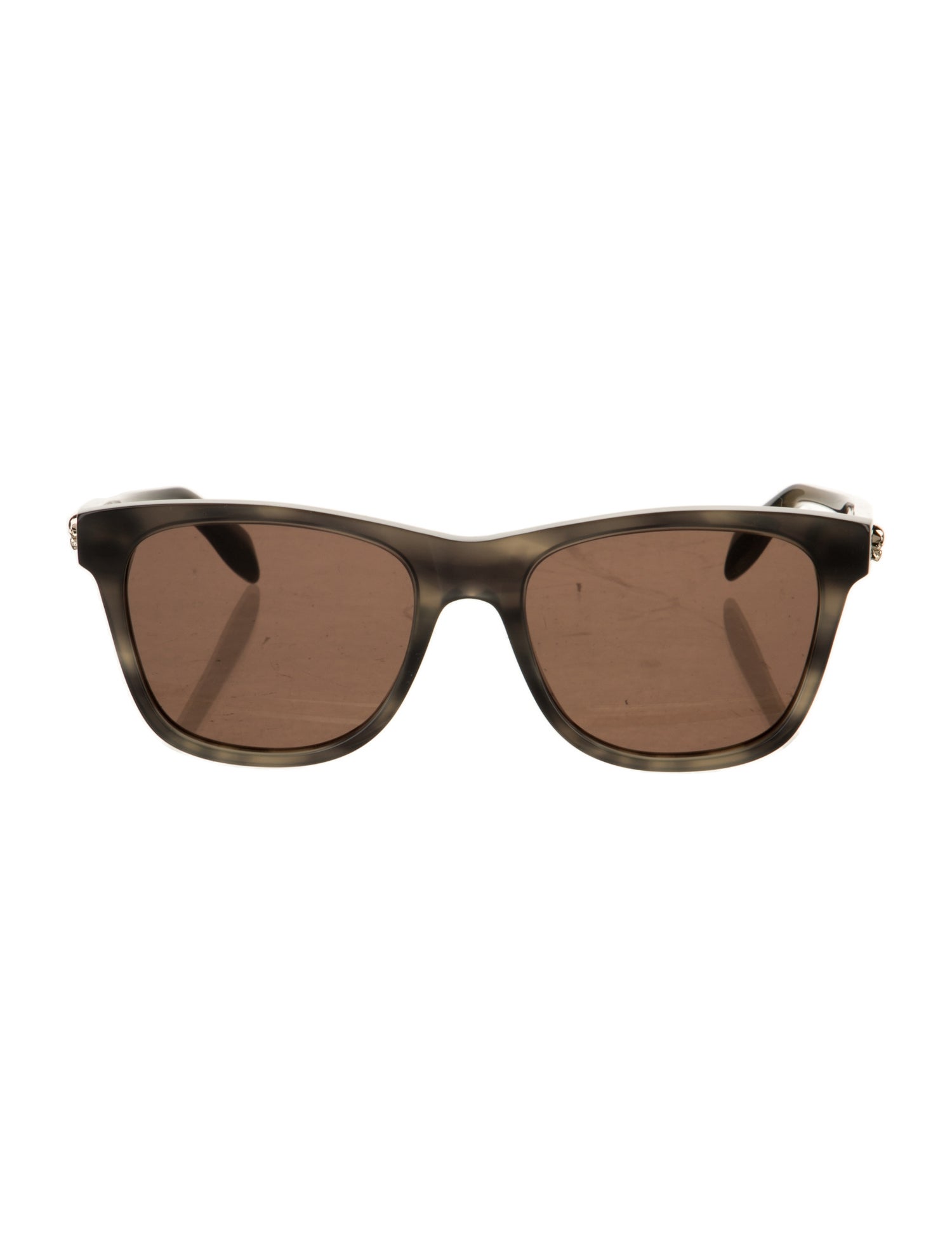 Alexander McQueen Wayfarer Tinted Sunglasses