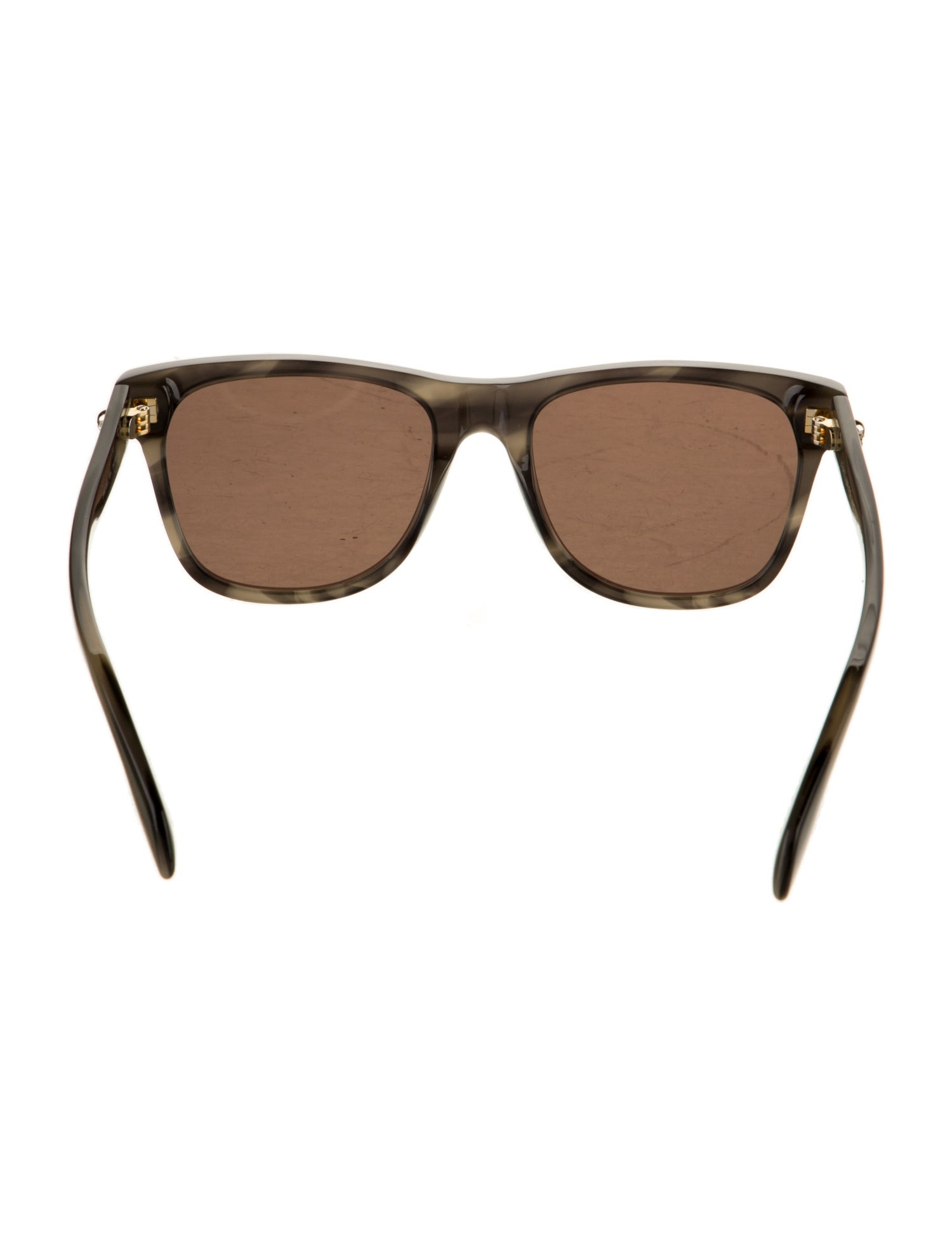 Alexander McQueen Wayfarer Tinted Sunglasses
