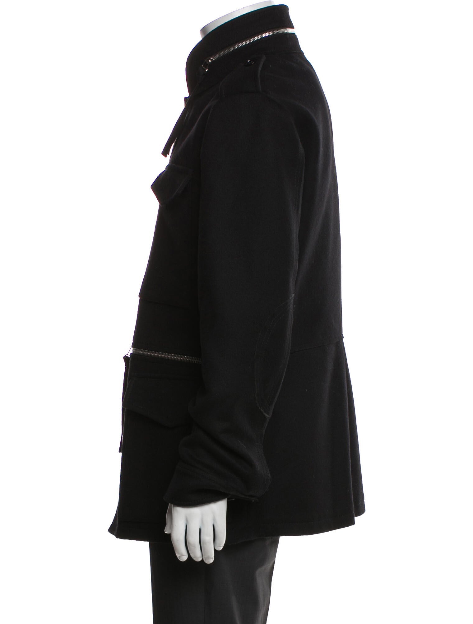 Alexander McQueen Virgin Wool Utility Jacket