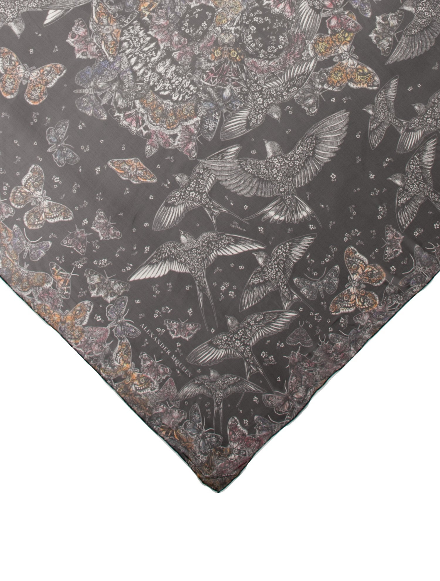 Alexander McQueen Silk Skull Scarf
