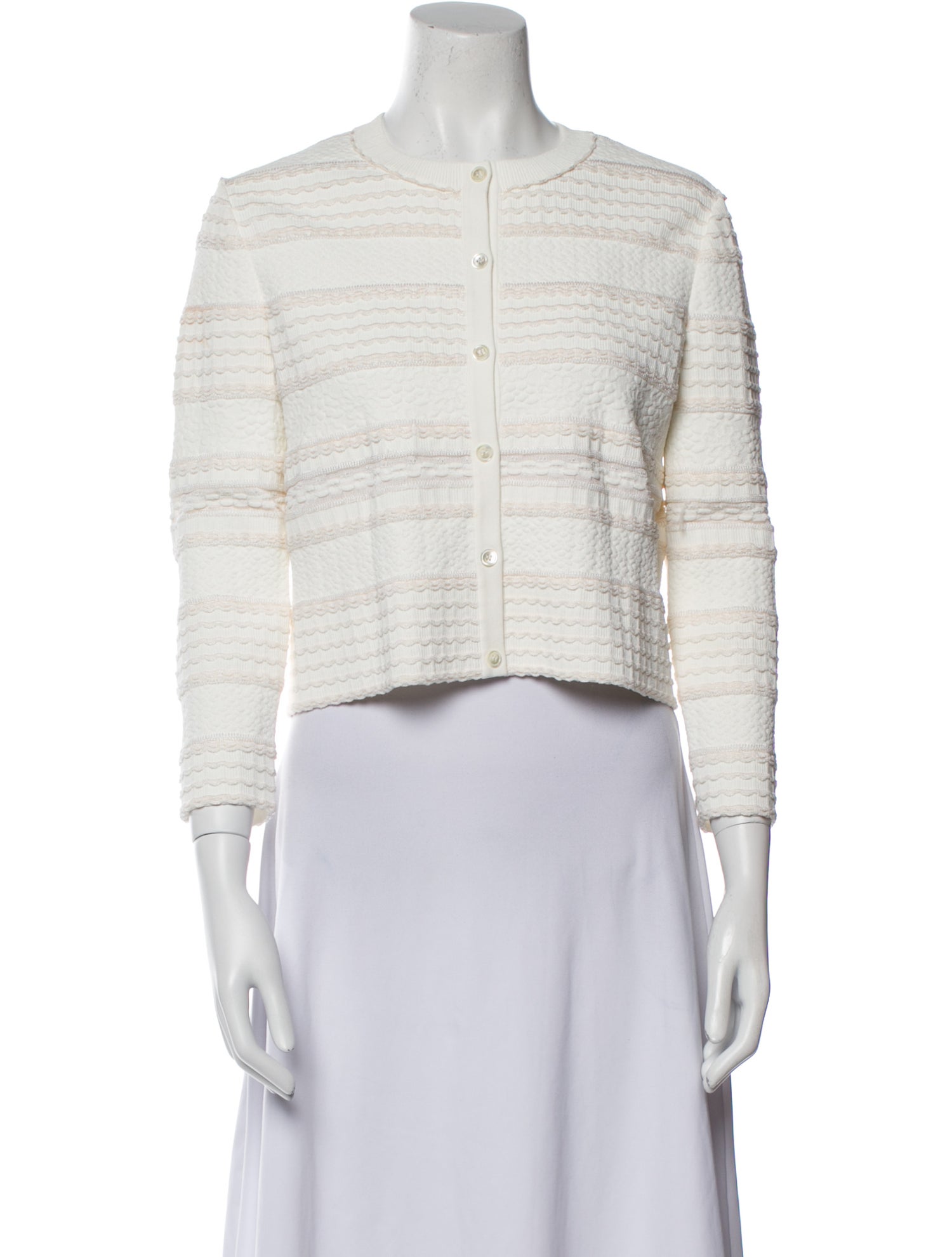 Alexander McQueen Striped Bolero