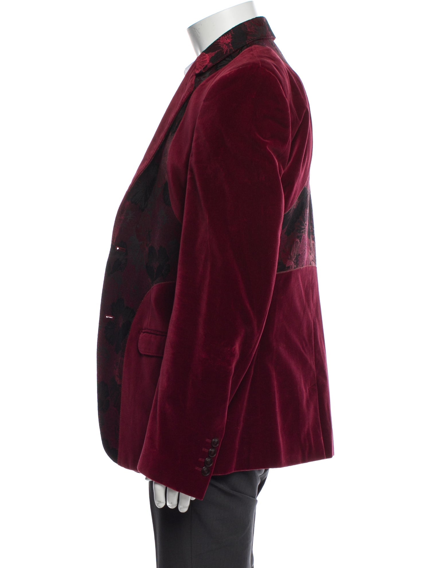 Alexander McQueen Floral Print Coat