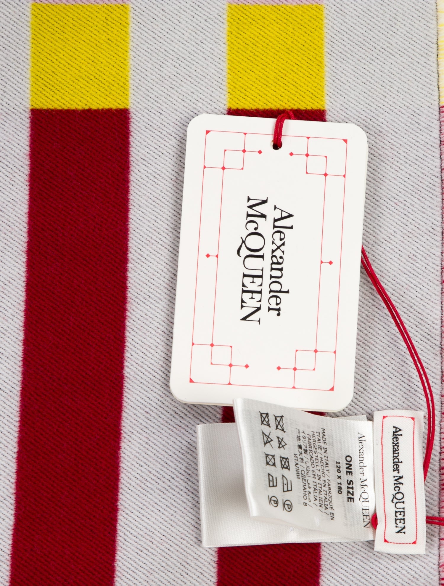 Alexander McQueen Alexander McQueen Wool Throw Blanket w/ Tags