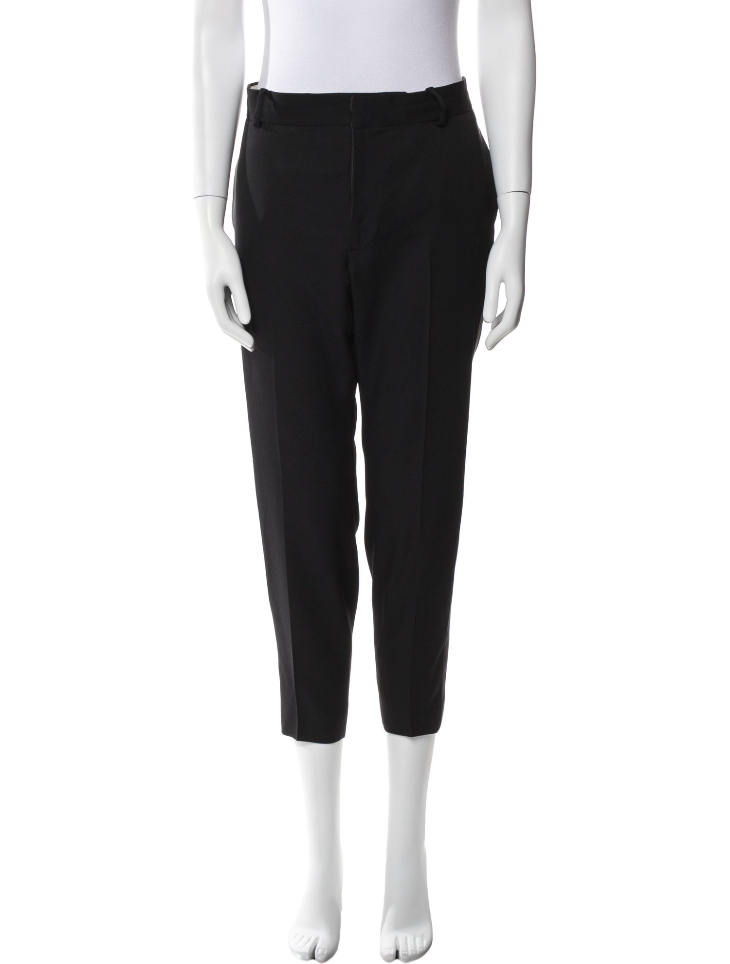 Alexander McQueen Wool Skinny Leg Pants