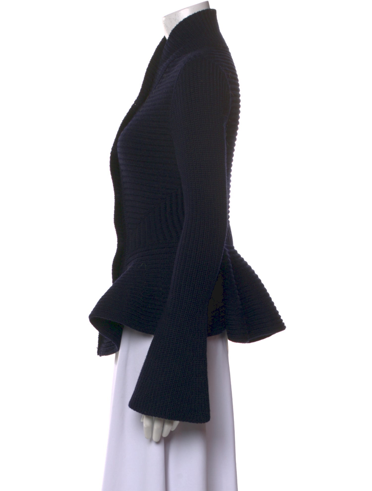 Alexander McQueen Wool Mock Neck Sweater