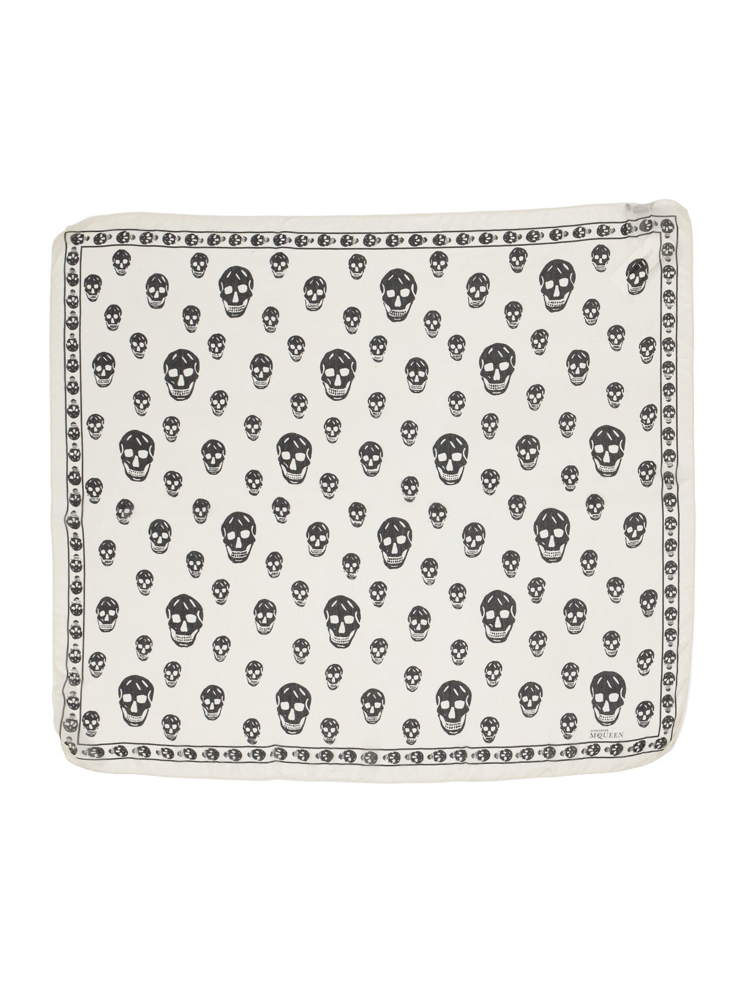 Alexander McQueen Silk Printed Scarf