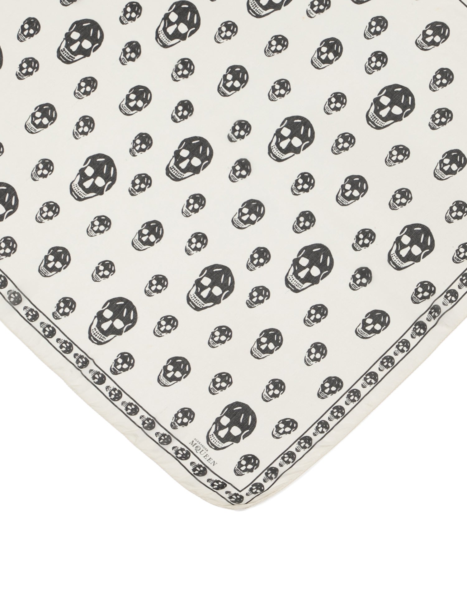 Alexander McQueen Silk Printed Scarf