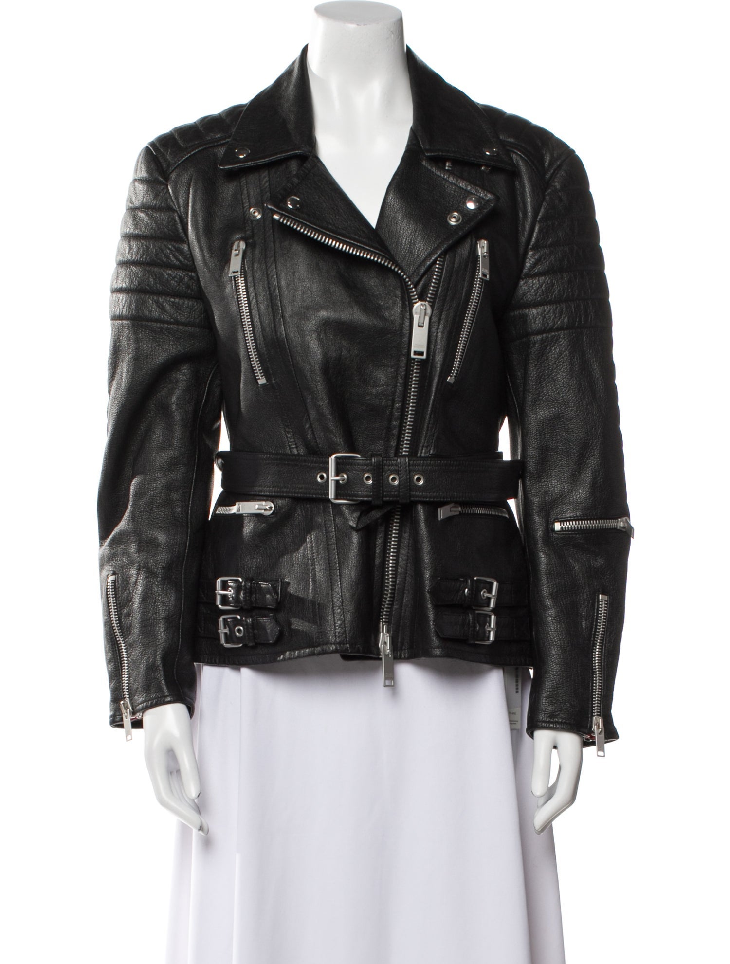 Alexander McQueen Leather Biker Jacket