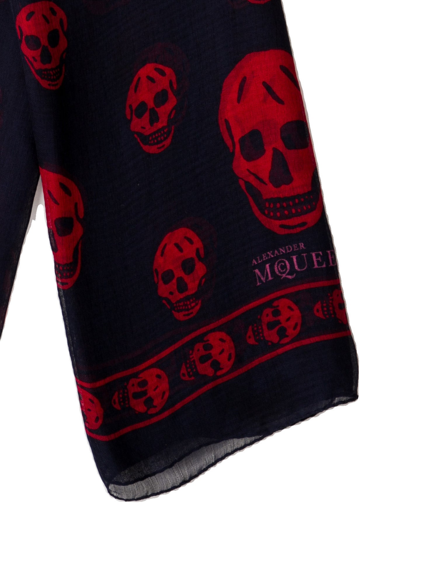 Alexander McQueen Silk Skull Scarf