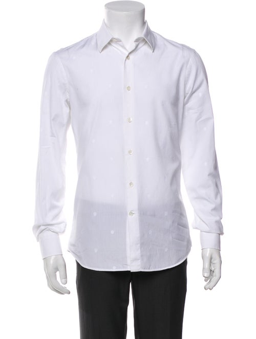 Alexander McQueen 2015 Skull Dress Shirt