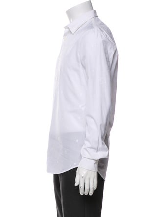 Alexander McQueen 2015 Skull Dress Shirt