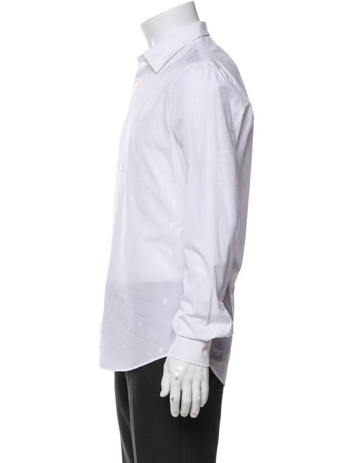 Alexander McQueen 2015 Skull Dress Shirt