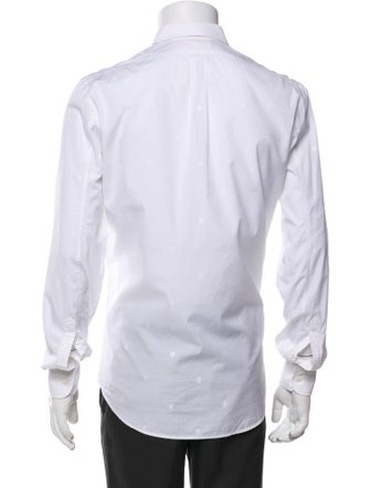 Alexander McQueen 2015 Skull Dress Shirt