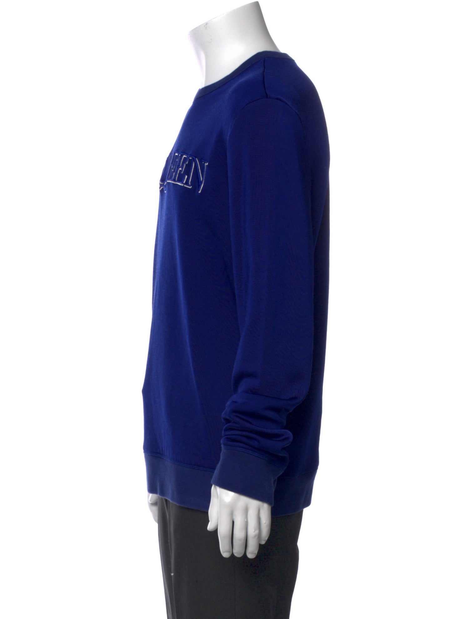 Alexander McQueen Graphic Print Crew Neck Sweatshirt
