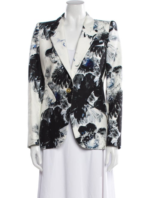 Alexander McQueen 2023 Floral Print Jacket
