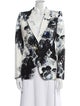 Alexander McQueen 2023 Floral Print Jacket