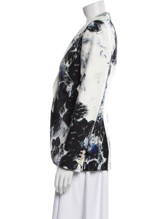 Alexander McQueen 2023 Floral Print Jacket