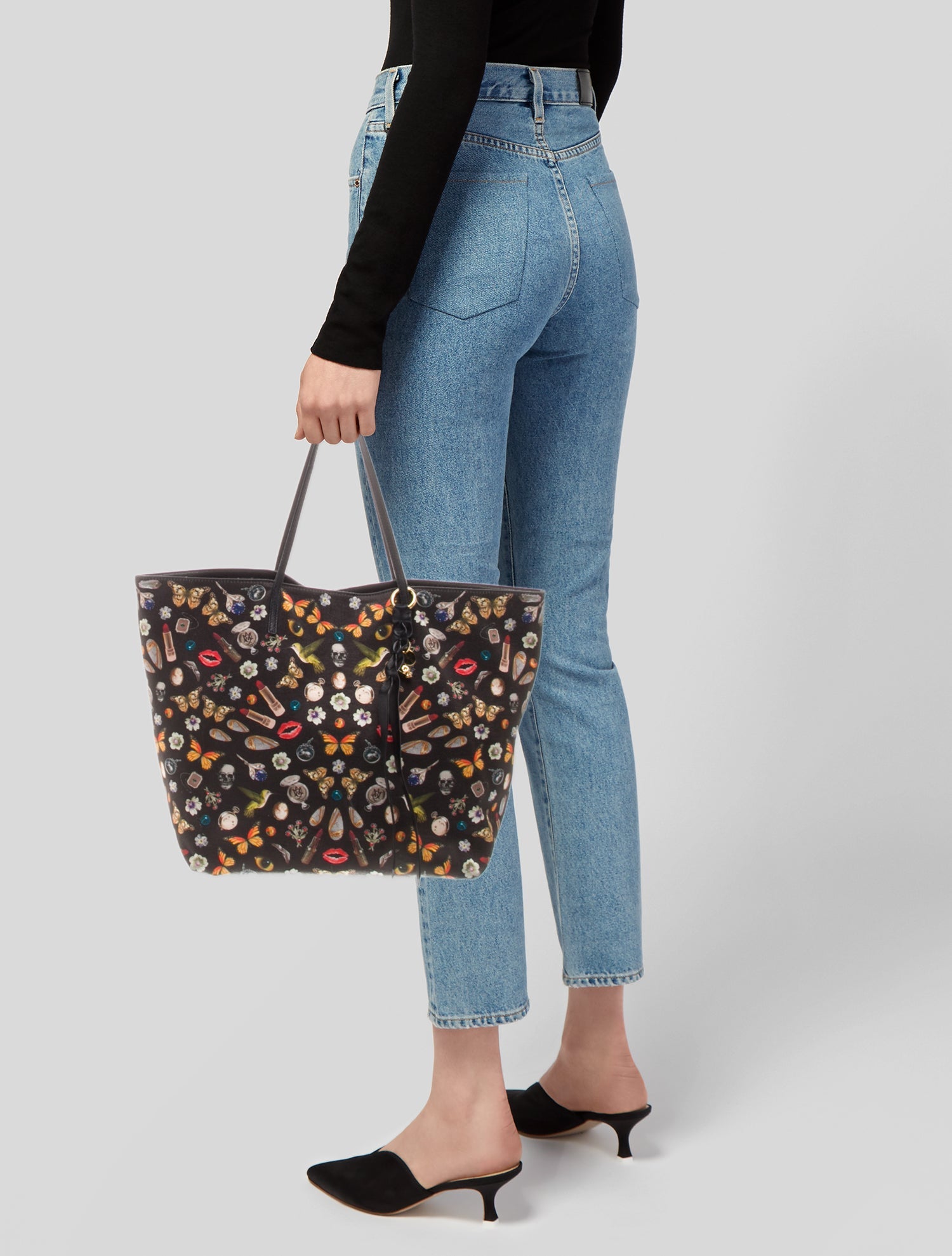 Alexander McQueen Skull Reversable Tote