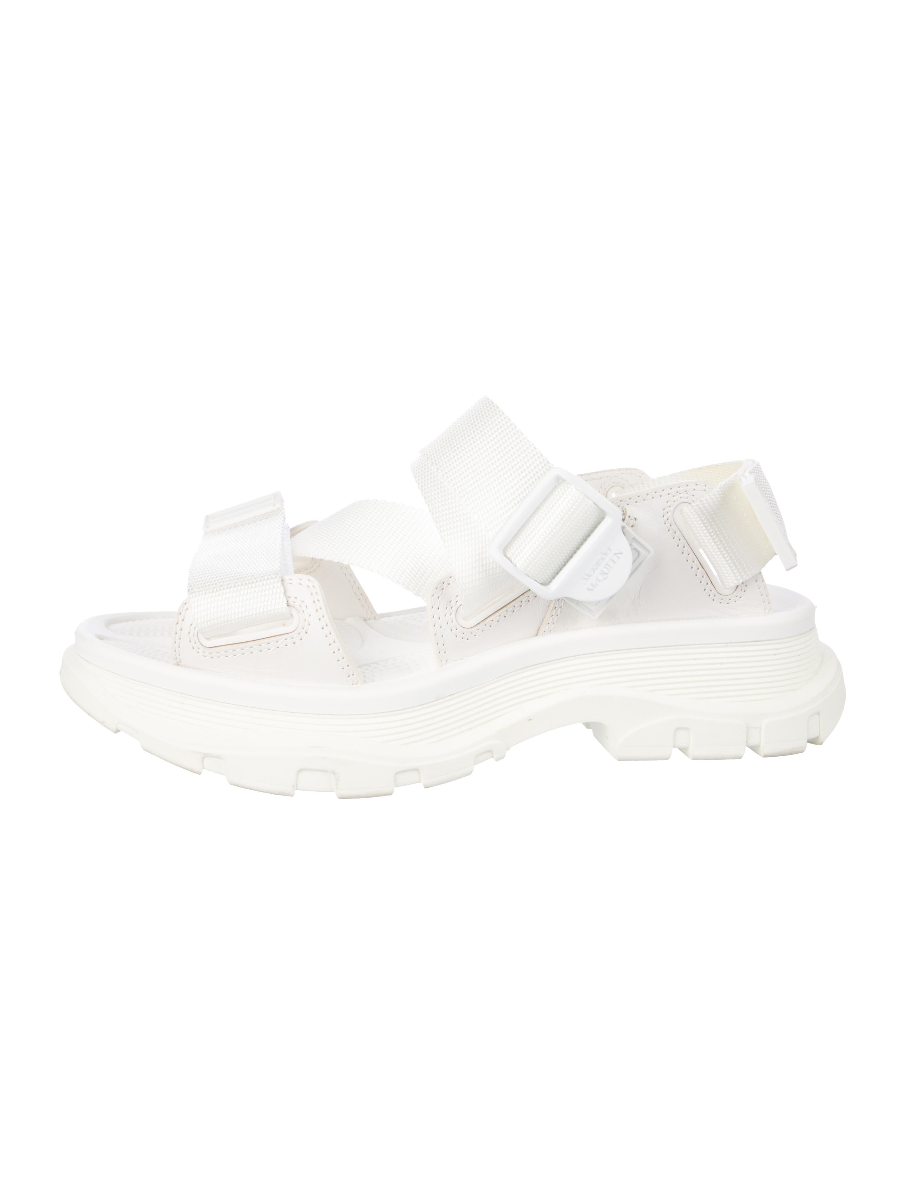 Alexander McQueen Leather Sandals