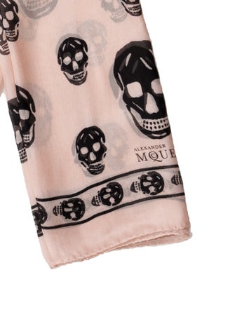 Alexander McQueen Silk Skull Scarf