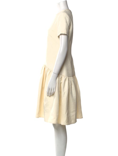 Alexander McQueen Crew Neck Knee-Length Dress