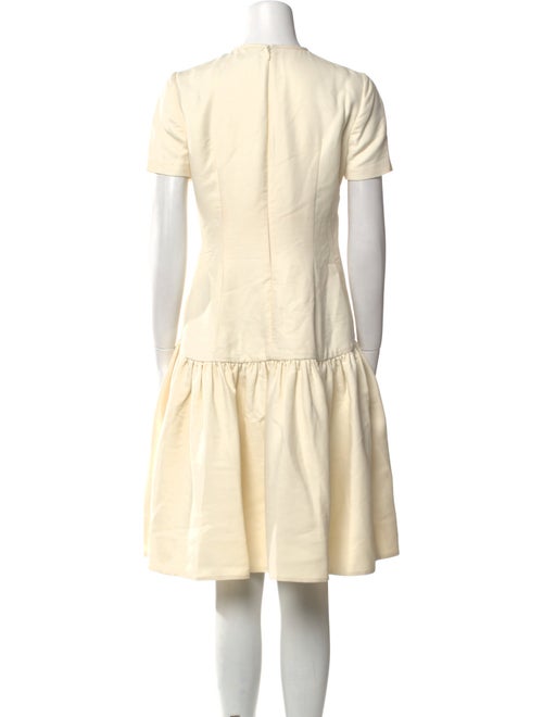 Alexander McQueen Crew Neck Knee-Length Dress