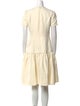 Alexander McQueen Crew Neck Knee-Length Dress