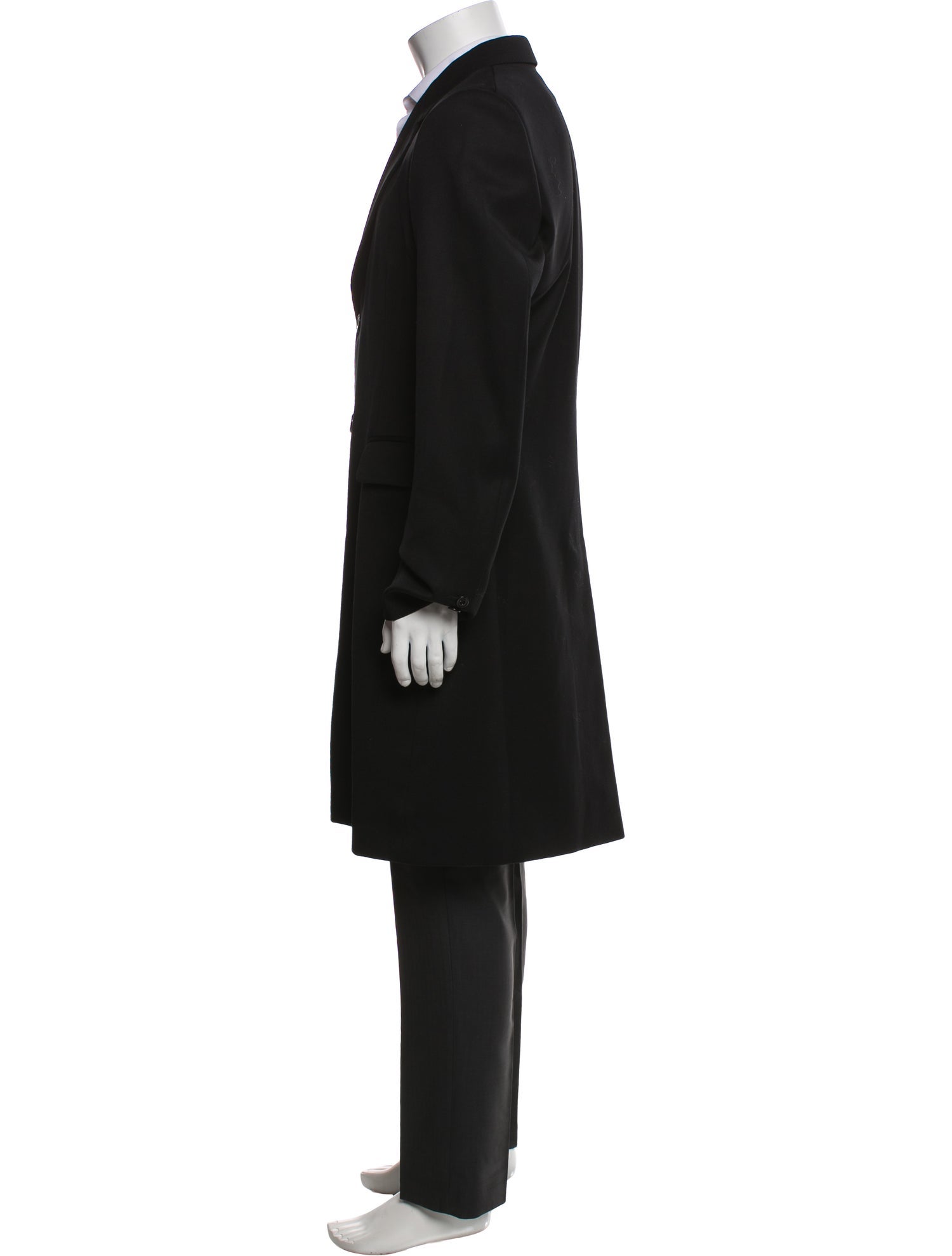 Alexander McQueen Wool Long Sleeve Shirt