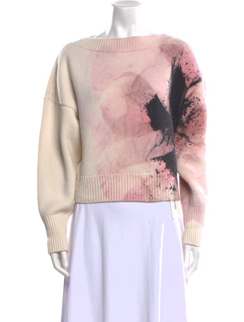 Alexander McQueen Wool Printed Sweater