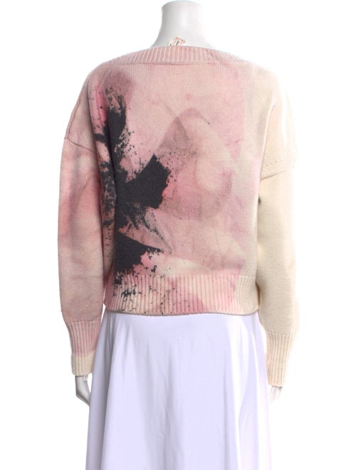 Alexander McQueen Wool Printed Sweater