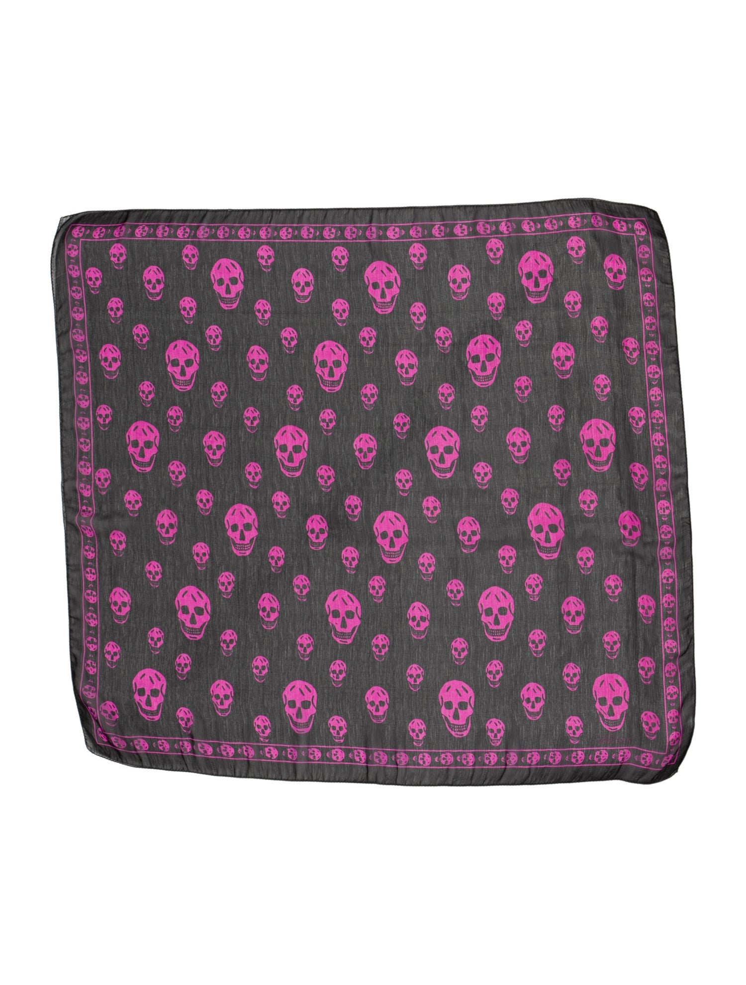 Alexander McQueen Silk Skull Scarf