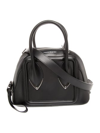 Alexander McQueen Leather Top Handle Bag