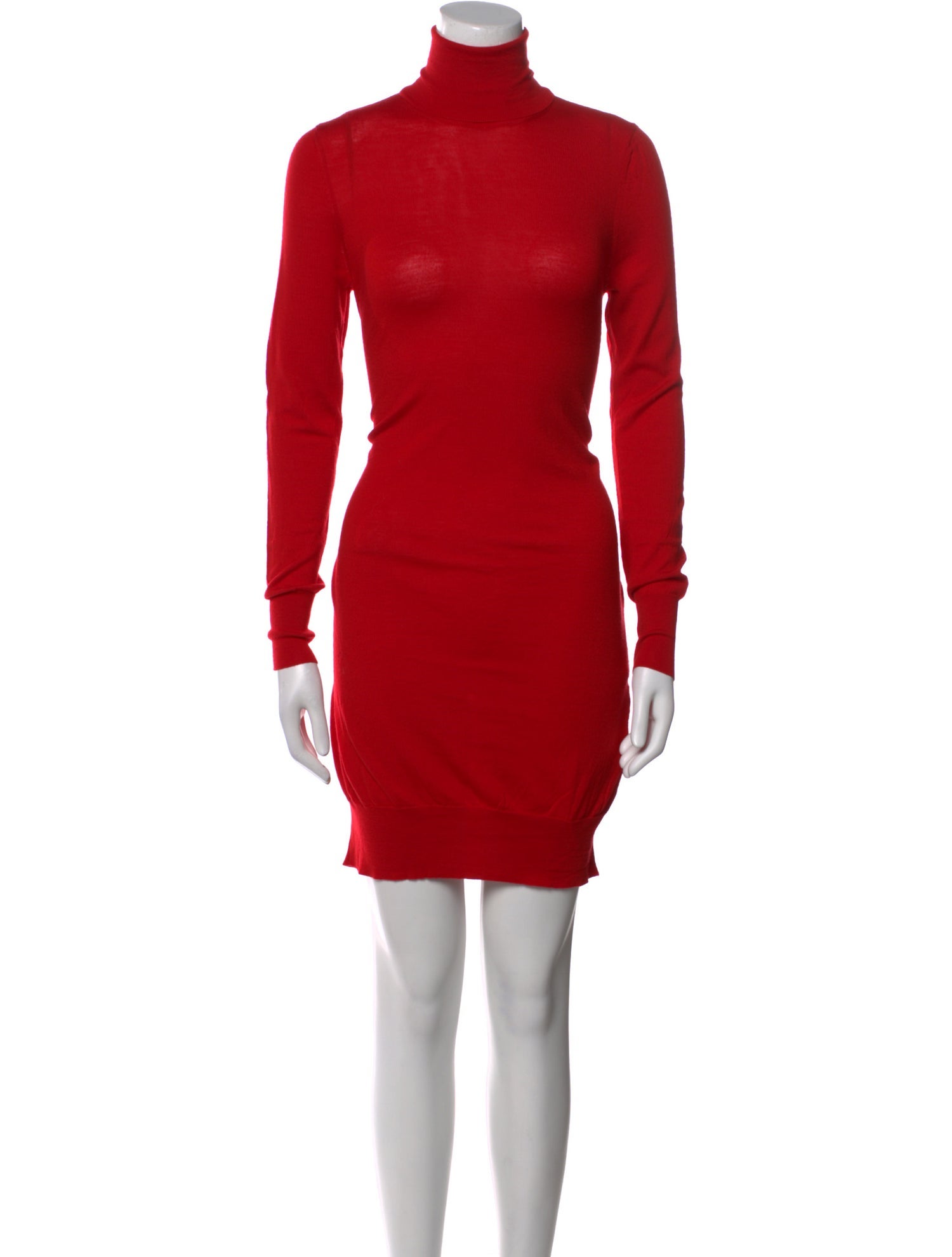 Alexander McQueen Wool Mini Dress