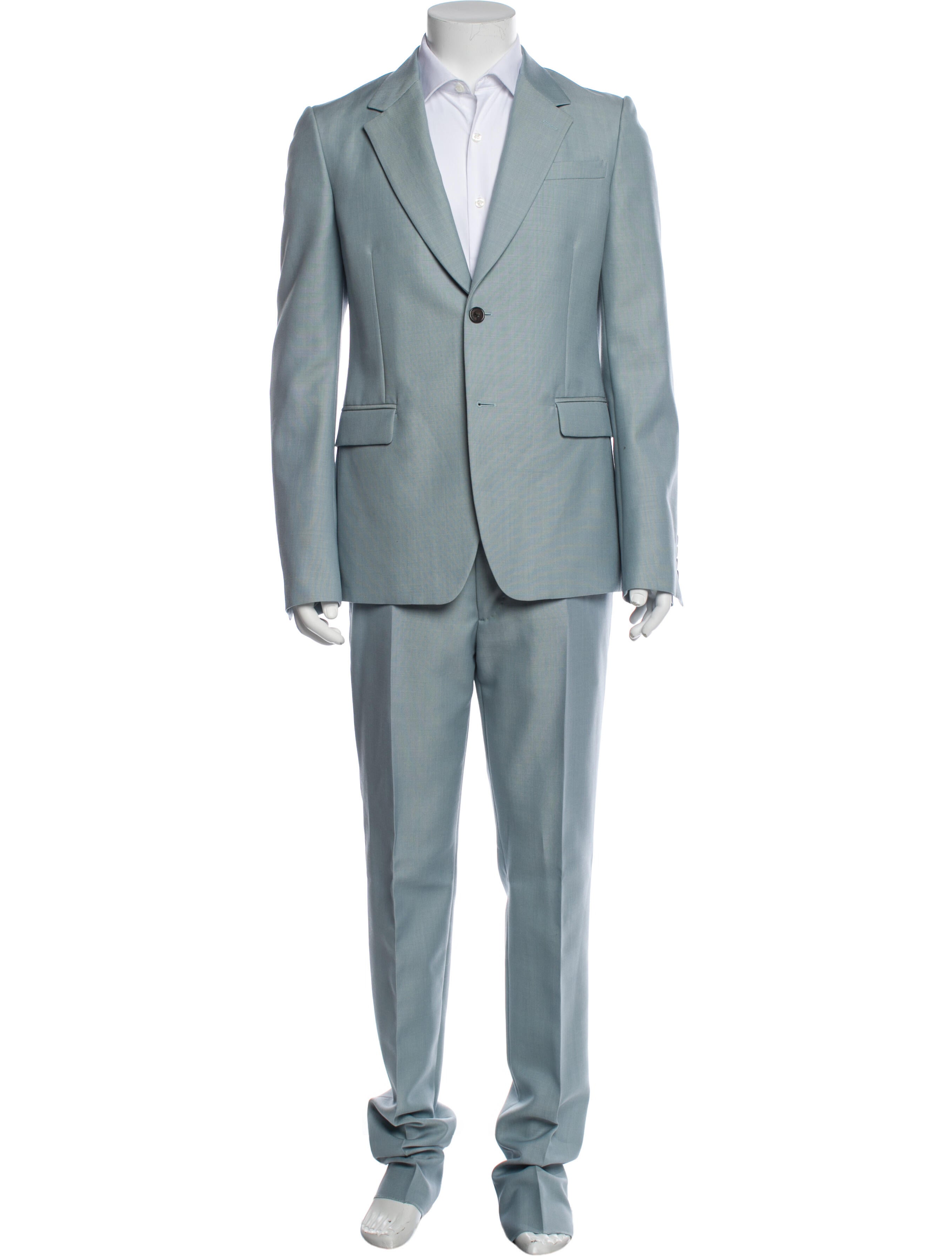 Alexander McQueen Wool Striped Two-Piece Suit