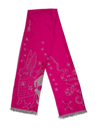 Alexander McQueen Silk Skull Scarf