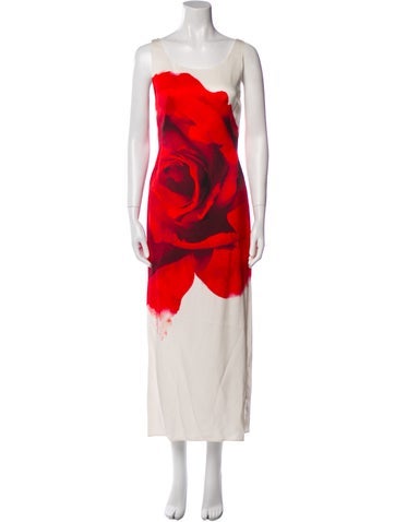 Alexander McQueen Dresses Silk Long Dress M