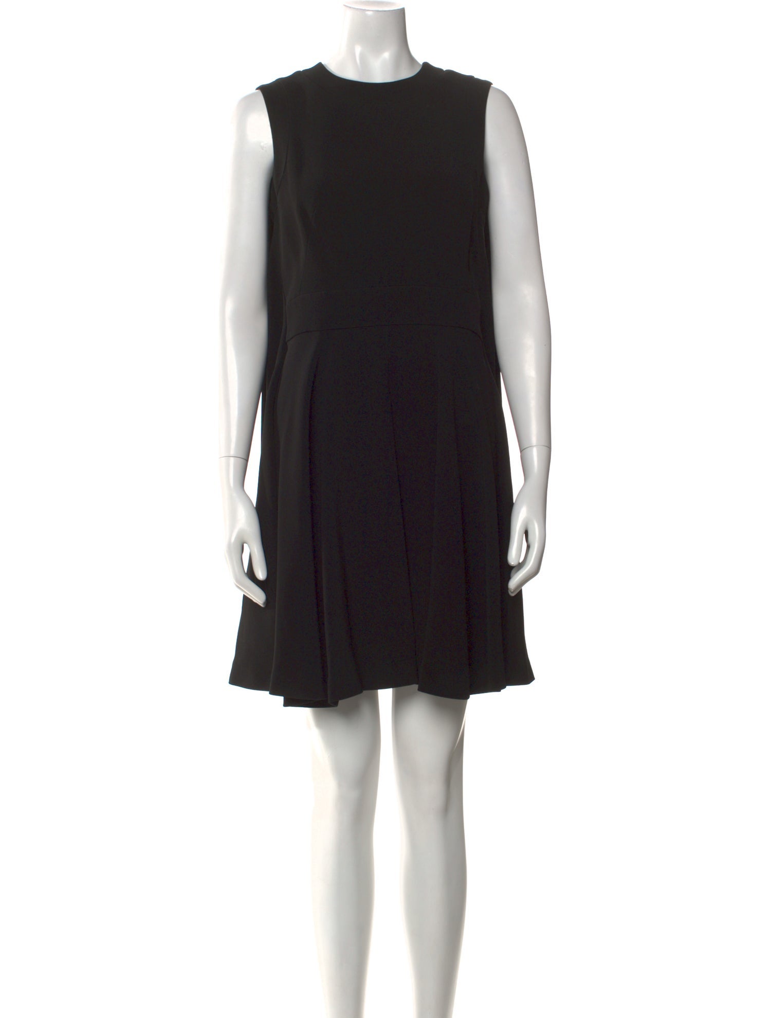 Alexander McQueen Crew Neck Mini Dress