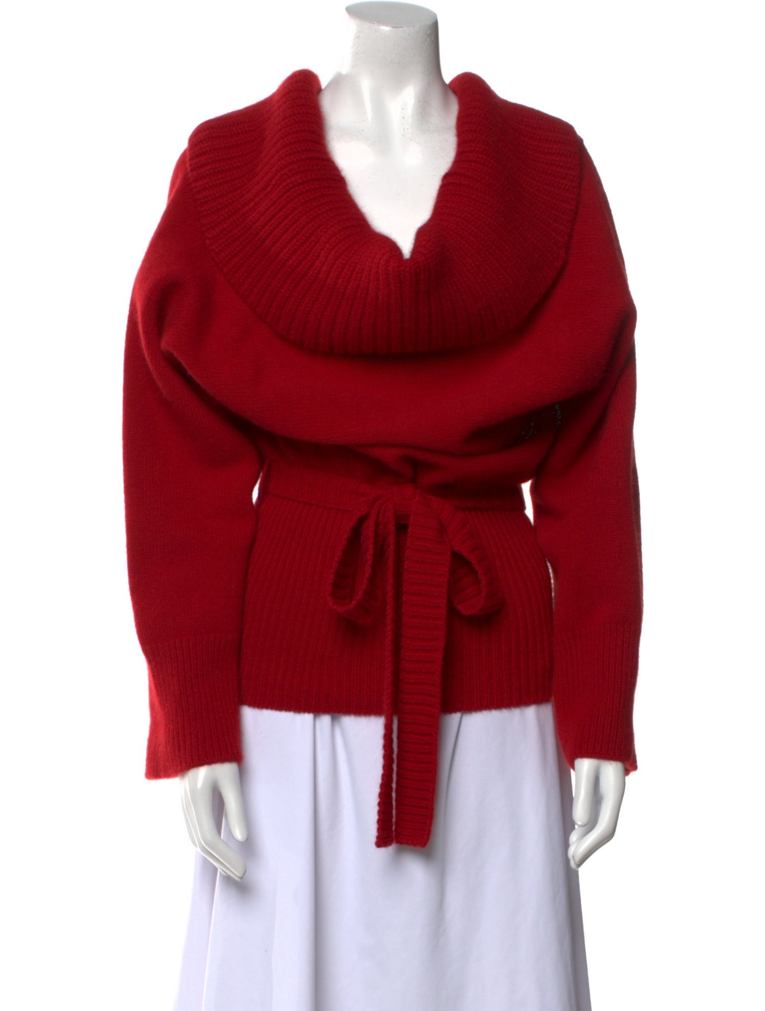 Alexander McQueen Wool Cowl Neck Sweater
