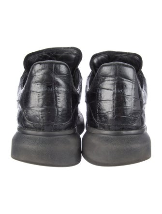 Alexander McQueen Embossed Leather Sneakers