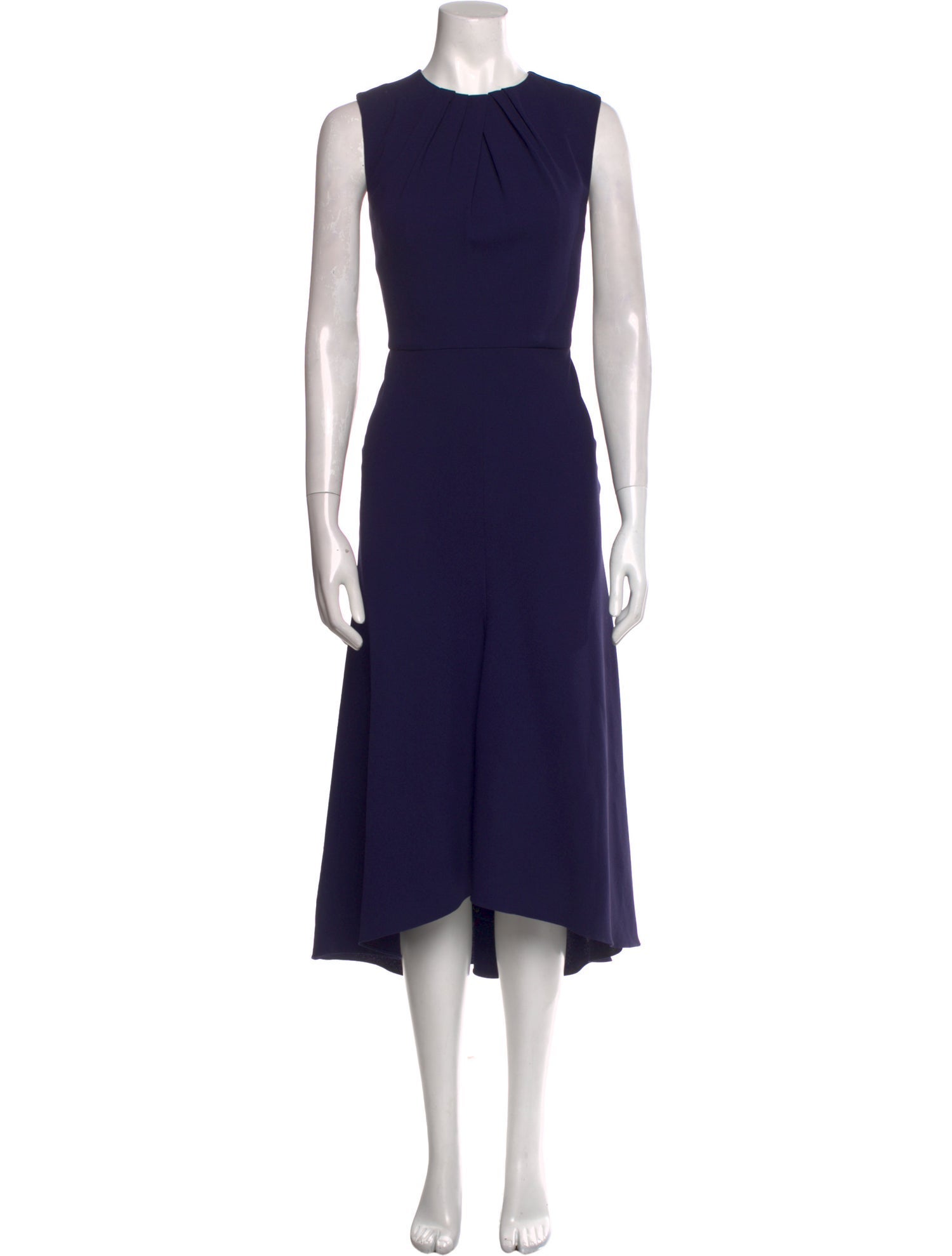 Alexander McQueen Virgin Wool Long Dress