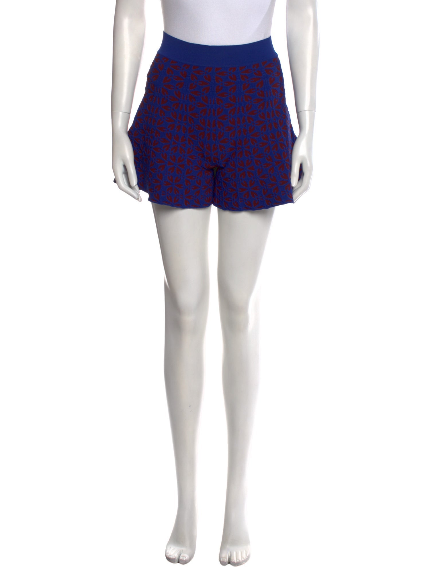 Alexander McQueen Printed Mini Shorts