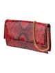 Alexander McQueen Python Clutch