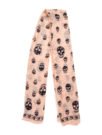 Alexander McQueen Silk Skull Scarf