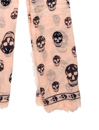 Alexander McQueen Silk Skull Scarf