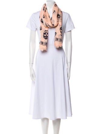 Alexander McQueen Silk Skull Scarf