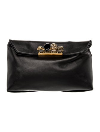 Alexander McQueen Skull Skull Ring Clutch