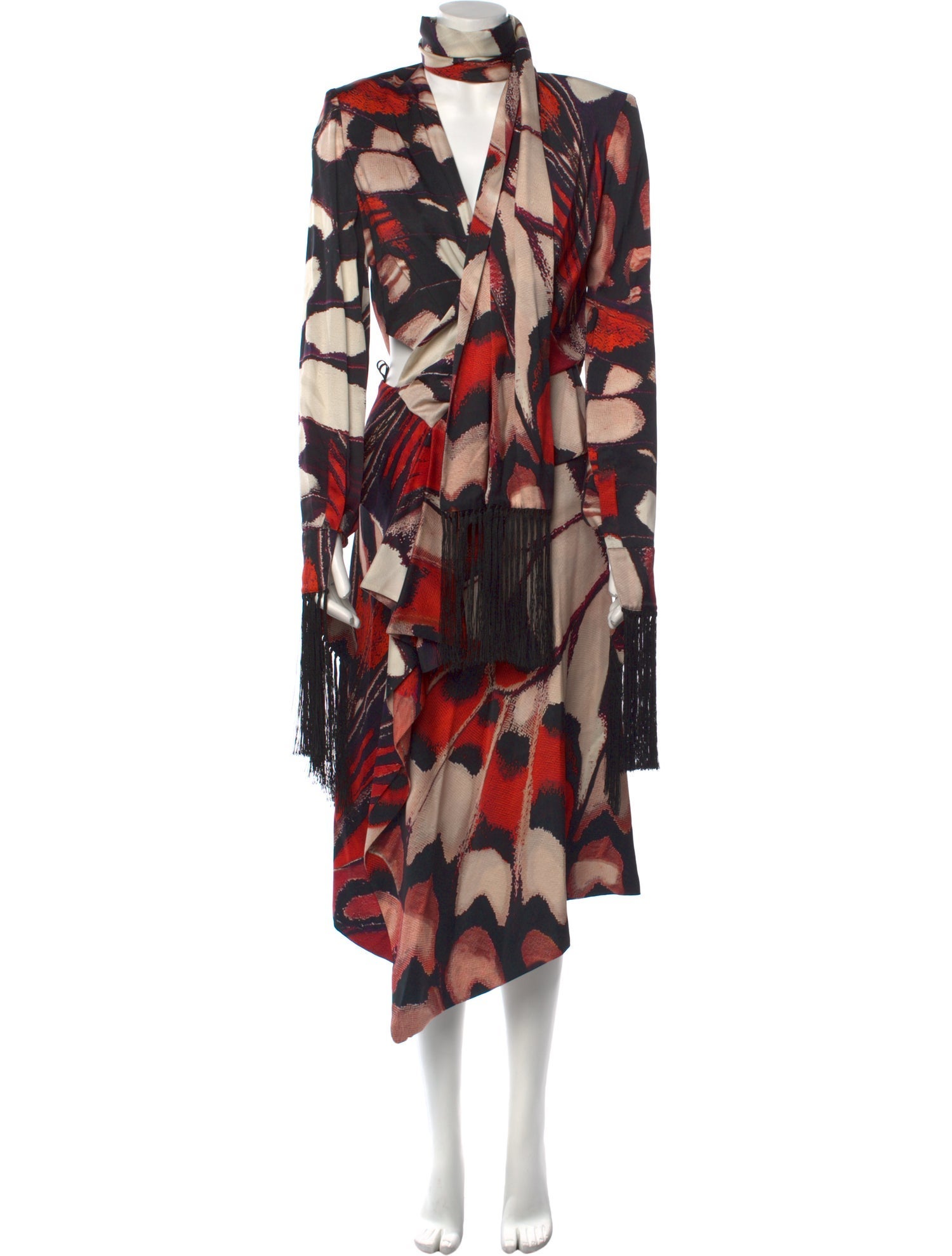 Alexander McQueen Silk Long Dress w/ Tags