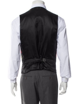 Alexander McQueen Wool Striped Vest